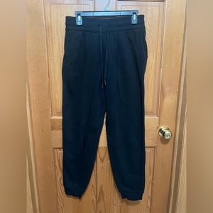 Black Lululemon Scuba Sweatpants Size 8